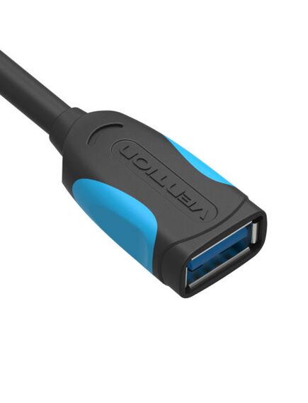 USB ადაპტერი VENTION VAS-A51-B010 USB3.0 A Female to Type-C Male OTG Cable 0.1M Black VAS-A51-B010-image5 | Hk.ge