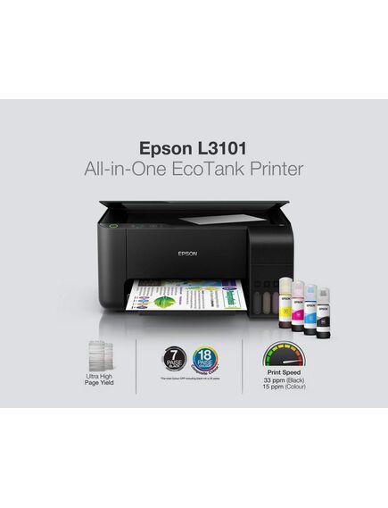 Epson All-In-One პრინტერი A4 L3101-image3 | Hk.ge
