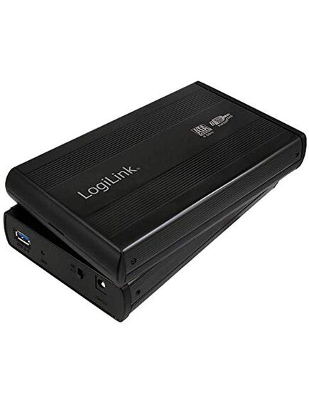 მყარი დისკის ყუთი: Logilink UA0107 3.5 SATA drive case USB 3.0 black ALU-image | Hk.ge