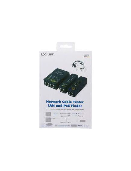 ტესტერი: Logilink WZ0015P Cable Tester LAN & PoE Finder-image2 | Hk.ge