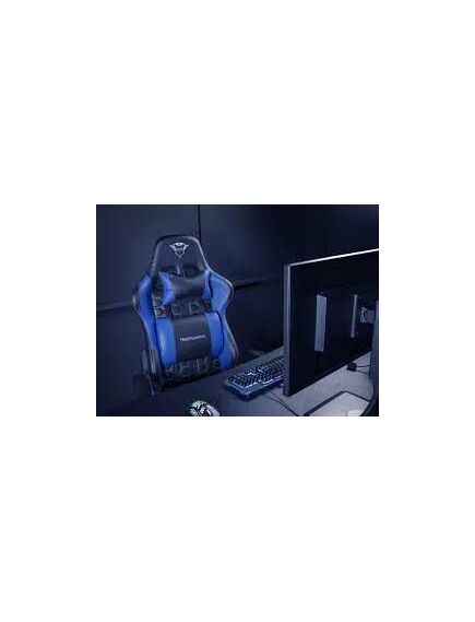 გეიმერული სკამი: GXT708B RESTO CHAIR BLUE-image | Hk.ge