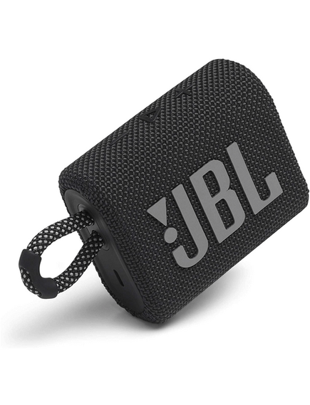 ყურსასმენები Wireless Speaker/ JBL/ JBL GO 3 BLACK-image | Hk.ge