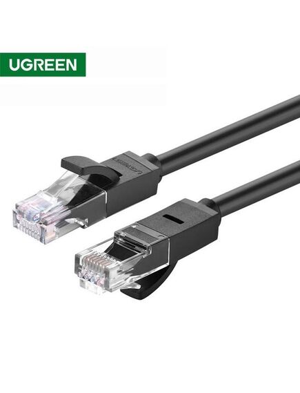 ქსელის კაბელი UGREEN NW102 (20164) Cat6 Patch Cord UTP Lan Cable, 10m, Black-image | Hk.ge