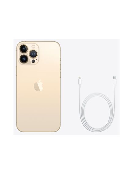 მობილური: Mobile and Smartphones/ Apple/ Apple iPhone 13 Pro Max 128GB Sim1 + eSIM Gold-image6 | Hk.ge