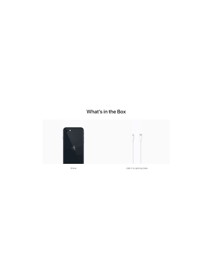 მობილური: Mobile and Smartphones/ Apple/ Apple iPhone SE (2022) 128GB Midnight, Model A2783-image5 | Hk.ge