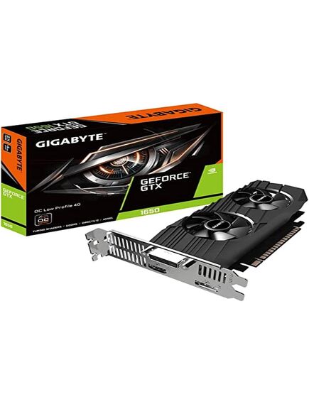 ვიდეო ბარათი: GIGABYTE Videocard GeForce GTX1650 4GB DDR5 128bit DP-HDMI-DVI OC Low Profile-image | Hk.ge