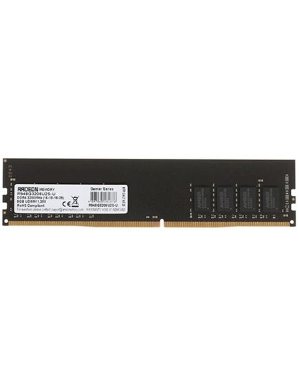 ოპერატიული მეხსიერება AMD Memory Radeon DDR4 3200 8GB, Retail R948G3206U2S-U-image | Hk.ge