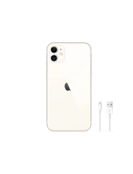 მობილური: Mobile and Smartphones/ Apple/ Apple iPhone 11 64GB Sim1 + eSIM White (A2221)-image3 | Hk.ge