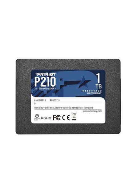 მყარი დისკი SSD Patriot P210 SSD 1TB SATA3 2.5 - P210S1TB25 102353-image | Hk.ge