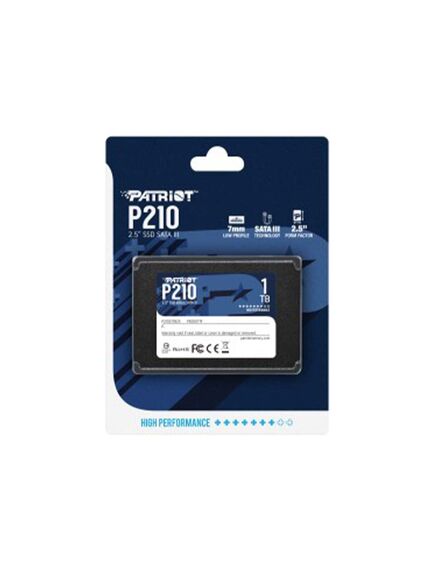 მყარი დისკი SSD Patriot P210 SSD 1TB SATA3 2.5 - P210S1TB25 102353-image3 | Hk.ge