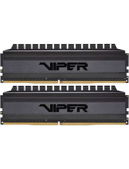ოპერატიული მეხსიერება: Patriot VIPER 4 BLACKOUT DDR4 32GB 3200MHz DUAL KIT - PVB432G320C6K-image | Hk.ge