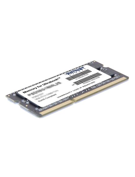 ოპერატიული მეხსიერება: Patriot DDR3 4GB 1600MHz SODIMM 1.35V - PSD34G1600L2S 99384-image2 | Hk.ge