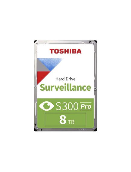 მყარი დისკი Toshiba HDWT380UZSVA / HDETV11ZSA51F S300 SURVEILLANCE 8TB 3.5 "7200RPM 256MB SATA-III 8TB HDWT380UZSVA-image | Hk.ge