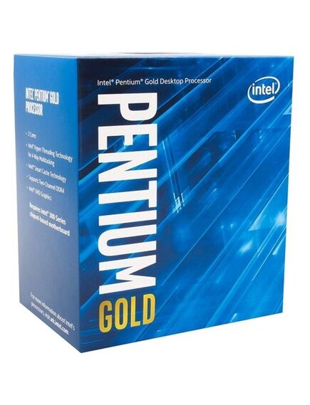 პროცესორი: Intel CPU Pentium Gold G6405 2C/4T 4.1GHz 4Mb LGA1200 58W TRAY-image | Hk.ge