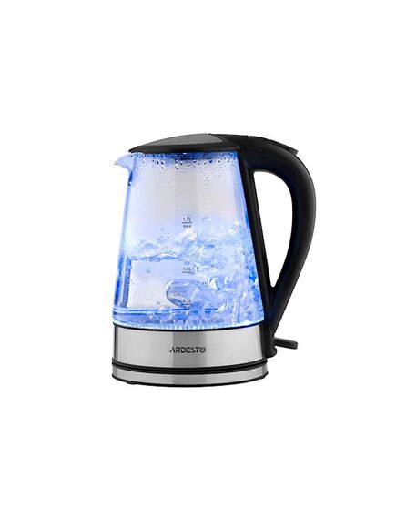 ელექტრო ჩაიდანი: Ardesto EKL-F110 Transparent glass electric kettle with LED-backlight-image | Hk.ge