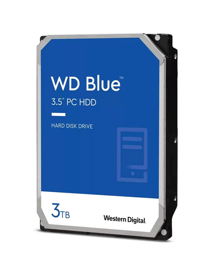 მყარი დისკი: WD 3TB 3.5" 5400 256MB SATA Blue-image | Hk.ge