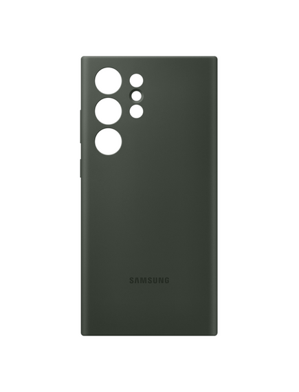 სმარტფონის ქეისი: Mobile Phone Case/ Samsung Galaxy S23 Ultra Leather Cover EF-VS918LGEGRU Green-image | Hk.ge