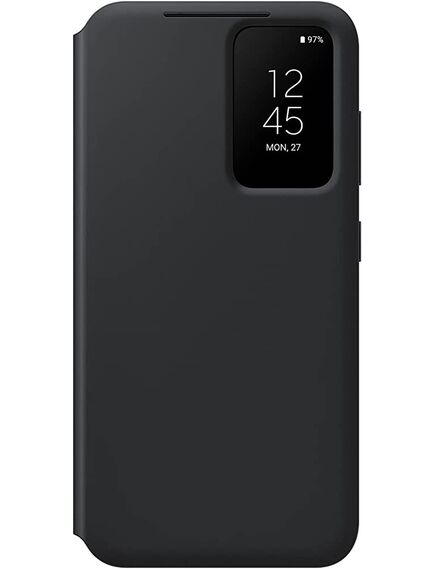 სმარტფონის ქეისი: Mobile Phone Case/ Samsung Galaxy S23 Smart S View Wallet Cover (EF-ZS911CBEGRU) Black-image | Hk.ge