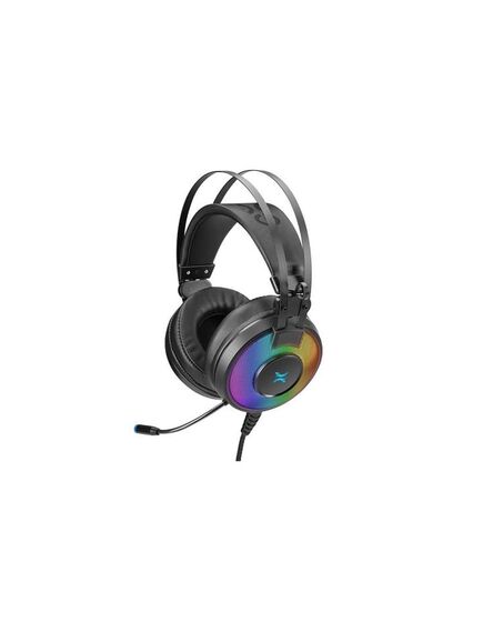 ყურსასმენი: NOXO CYCLONE Rainbow illuminated Gaming Headset Black-image | Hk.ge