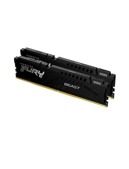 ოპერატიული მეხსიერება: Kingston Fury Beast DDR5 32GB 5200MHz DUAL KIT DIMM - KF552C40BBK2-32-image | Hk.ge