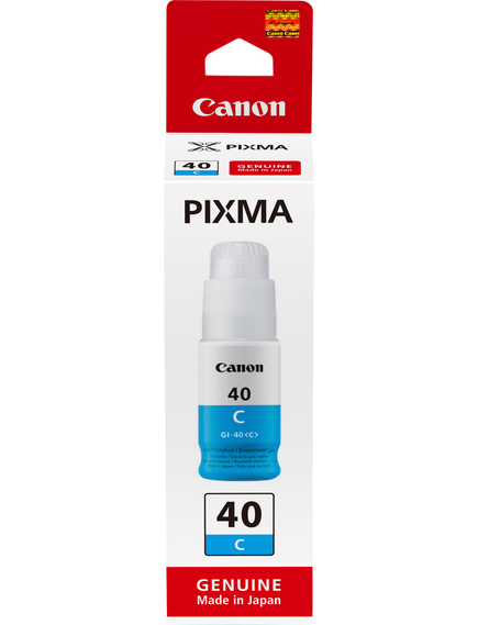 კარტრიჯი Canon PIXMA G5040 Series INK GI-40 C 7,700 pages 3400C001AA-image | Hk.ge