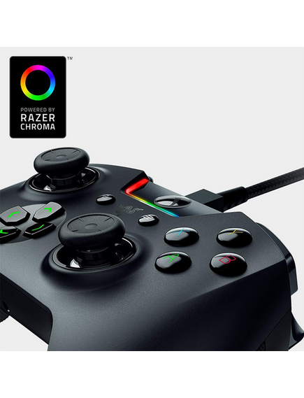 კონსოლის ჯოისტიკი Razer Gamepad Wolverine Tournament Ed. Xbox One Controller USB RGB Black-image5 | Hk.ge
