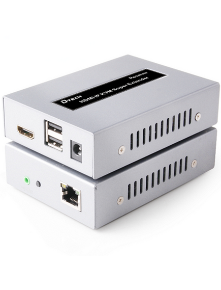 ადაპტერი D-TECH DT-7054 (2nd) HDMI USB 2.0 KVM extender 50m-image2 | Hk.ge