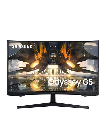 Monitor/ Samsung/ Odyssey G5 LS27AG550 Curved 27'' 2,560 x 1,440 1ms 165Hz-image | Hk.ge