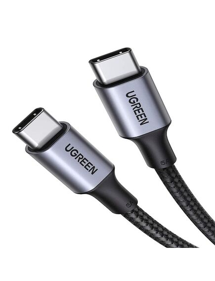 USB კაბელი UGREEN US316 (70428), Type-c to Type-c, USB-C To USB-C, 1.5m, Black-image2 | Hk.ge