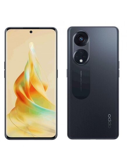OPPO RENO 8T BLACK 6.43" 1080x2400, 2.3GHz, 8 Core, 8GB RAM, 128GB, up to 500GB flash, 100 mp + 2 mp + 2mp/32MP IMX 709, 2 Sim, 2G, 3G, LTE, BT, Wi-Fi, NFC, Type-C, 5000mAh, Android 13, 180 g, 160.8 x 73.8 x 7.8 mm-image2 | Hk.ge