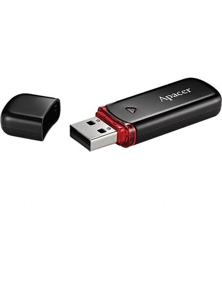 ფლეშ მეხსიერების ბარათი: Apacer 64GB USB 2.0 AH333 Black-image | Hk.ge
