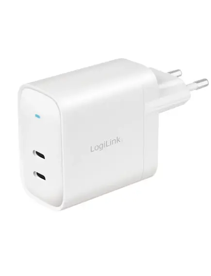 დამტენი: Logilink PA0283 USB power socket adapter 2xUSB-C port GaN-Technology PD 65W-image5 | Hk.ge