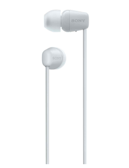 ყურსასმენი Wireless Headphone/ Sony/ Sony WI-C100 Wireless In-Ear Earphones WIC100W.E - White-image3 | Hk.ge