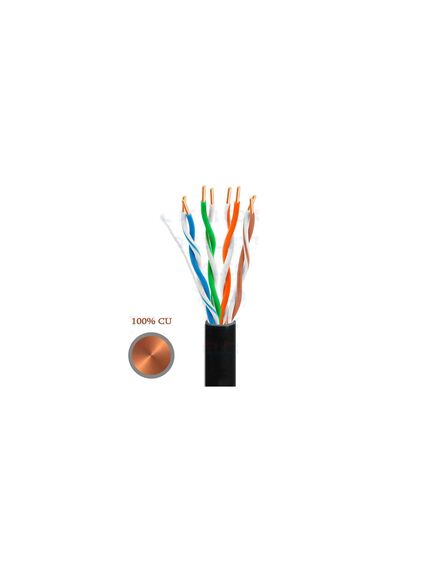ქსელის კაბელი CAT5e UTP cable OUTDOOR 100% Cu 0.5mm± 0.008mm 305m 10114-image | Hk.ge