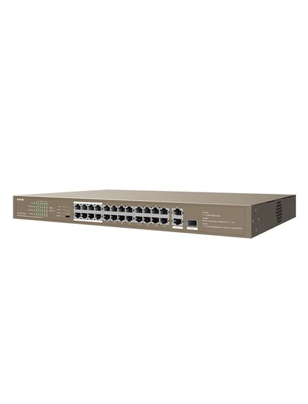 სვიჩი TEF1126P-24-250W (24 10/100Mbps +1 Gigabit/SFP Slots Switch With 24-Port PoE) 50255-image4 | Hk.ge