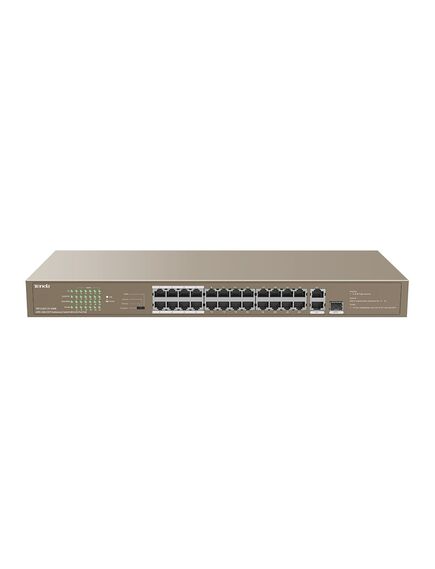 სვიჩი TEF1126P-24-250W (24 10/100Mbps +1 Gigabit/SFP Slots Switch With 24-Port PoE) 50255-image | Hk.ge