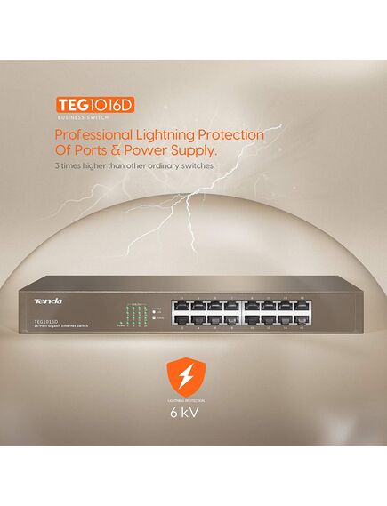 სვიჩი TEG1016D (16-Port 10/100/1000 Mbps Ethernet Switch) 6932849403312-image3 | Hk.ge