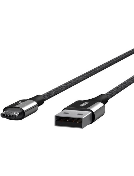 კაბელი Belkin PREMIUM KEVLAR CABLE, MICRO-USB,4',Black F2CU051bt04-BLK-image6 | Hk.ge