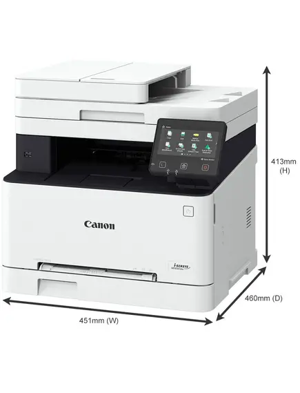 პრინტერი Printer/ Laser/ Canon MFP i-SENSYS X1440I, A4 40 ppm, 1200x1200dpi, Duplex, ADF, 1GB, Wi-Fi, Ethernet, USB 2.0, 80K p/m-image3 | Hk.ge