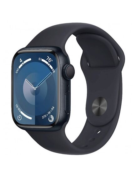 სმარტ საათი Smart Watch/ Apple Watch Series 9 GPS 45mm Midnight Aluminium Case with Midnight Sport Band - M/L A2980 (MR9A3QI/A_MR9A3QR/A)-image | Hk.ge