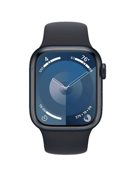 სმარტ საათი Smart Watch/ Apple Watch Series 9 GPS 45mm Midnight Aluminium Case with Midnight Sport Band - M/L A2980 (MR9A3QI/A_MR9A3QR/A)-image2 | Hk.ge