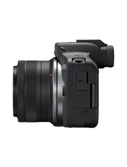 ციფრული ფოტოაპარატი Digital Camera/ Canon EOS R50 Mirrorless Camera with 18-45mm Lens (Black)-image2 | Hk.ge