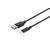კაბელი KITs USB 2.0 to Lightning cable, 2A, black, 1m KITS-W-003-image | Hk.ge