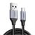USB კაბელი UGREEN 60127 USB to USB-C Cable Nickel Plating Aluminum Braid 1.5m (Black)-image2 | Hk.ge