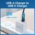 ადაპტერი Vention CDWB0 USB 2.0 Male to USB-C Female Adapter Black PVC Type CDWB0-image2 | Hk.ge