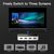ვიდეო სვიჩი Vention AFJH0 HDMI Switcher With Audio Separation 3 In 1 Out AFJH0-image3 | Hk.ge