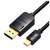 ადაპტერი Vention HABBG Mini DP to HDMI Cable 1.5M Black HABBG-image | Hk.ge