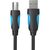 ადაპტერი Vention VAS-A16-B800 USB2.0 A Male to B Male Print Cable with 2*Ferrite Core 8M Black VAS-A16-B800-image2 | Hk.ge
